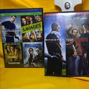 Action Movie bundle. Six feature films universal